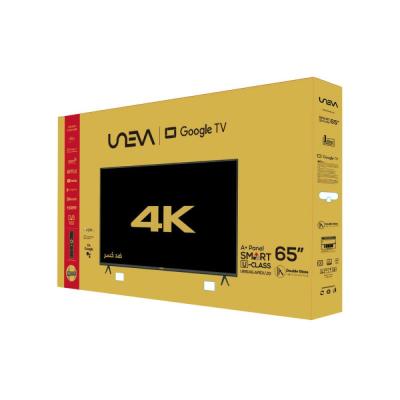UNEVA TV 4K  65 inch ( ضد الكسر )